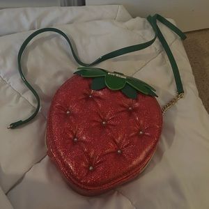 betsy johnson strawberry purse